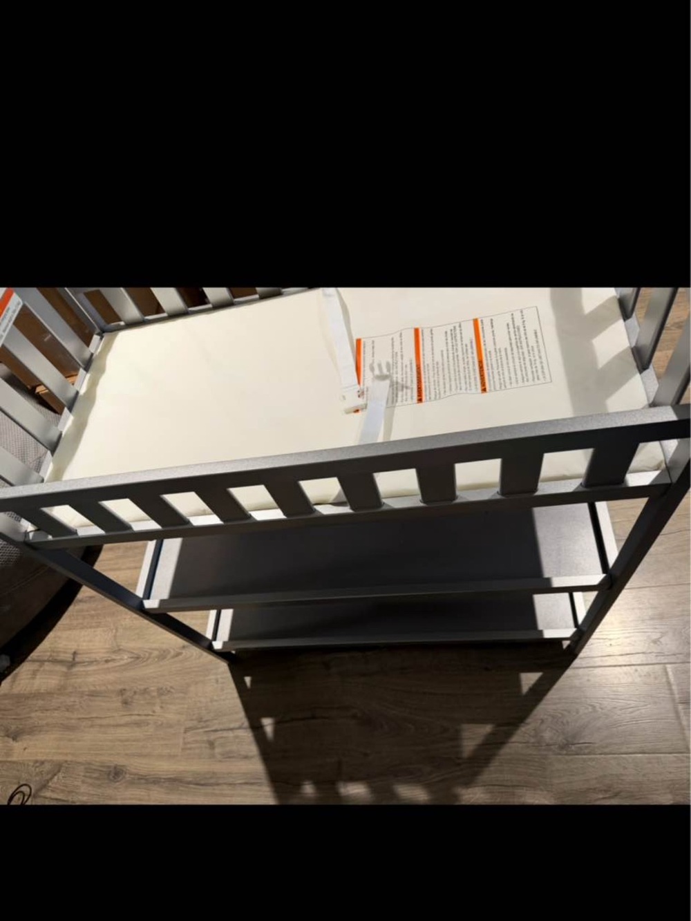 Baby changing table w/ pad